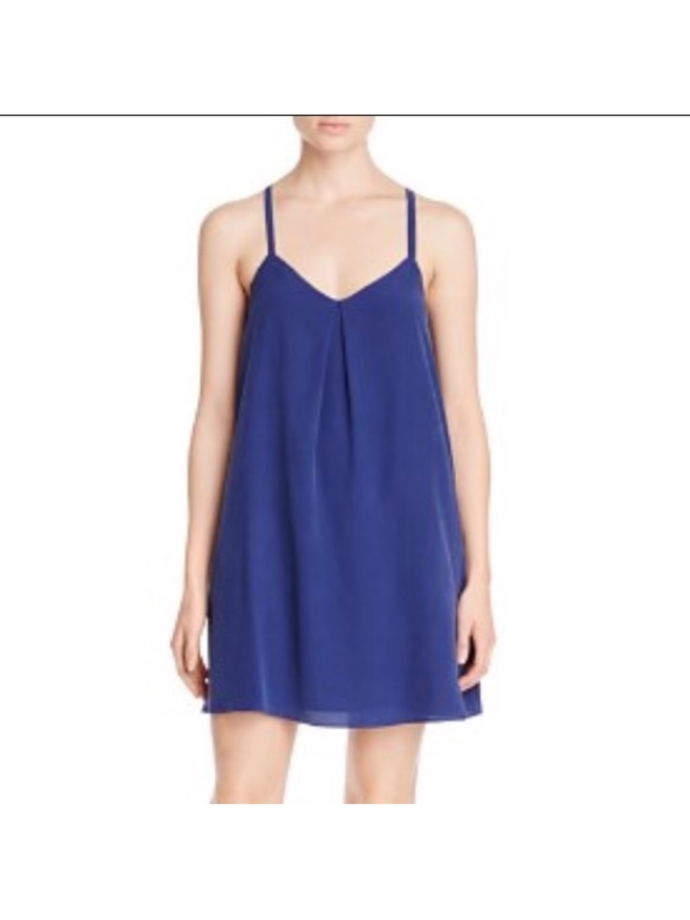Joie Blue Silk slip dress